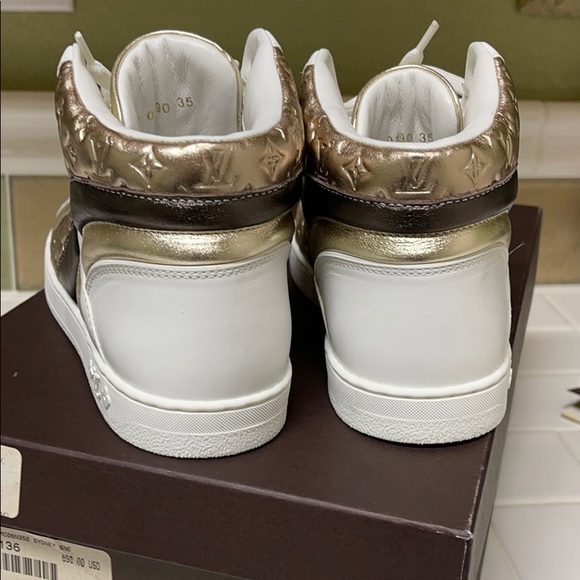 LOUIS VUITTON PARIS Sydney Sneaker Boot - Picture 9 of 10